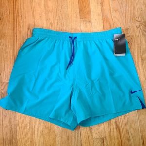 Nike Aqua Blue XXL shorts/Swim Trunks NWT